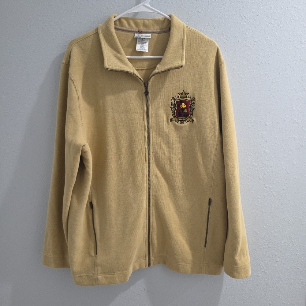 Walt Disney World Full‎ Zip Cardigan Embroidered Logo Size XL unisex